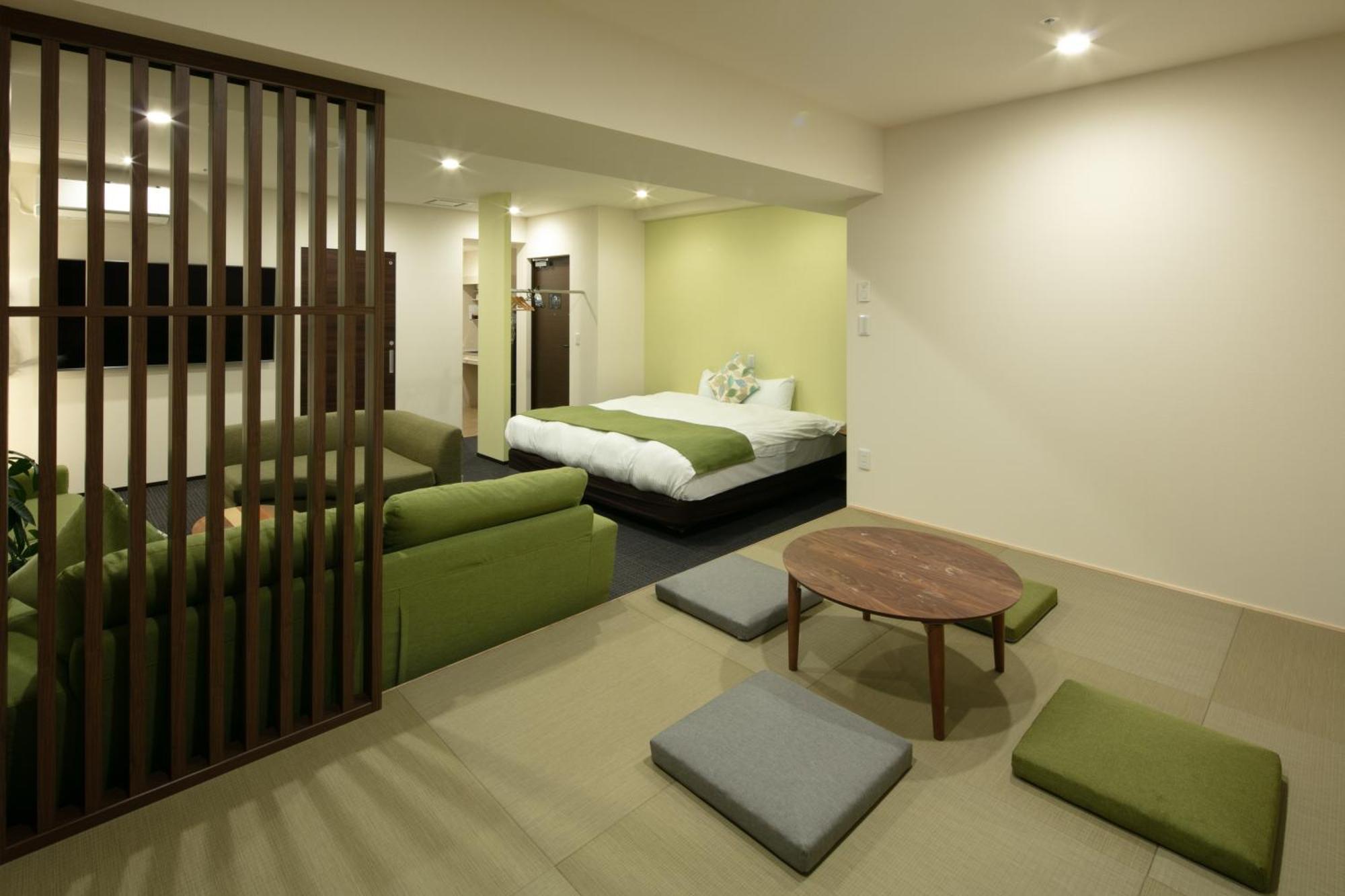 Randor Hotel Sapporo Suites Szoba fotó A room at the hotel